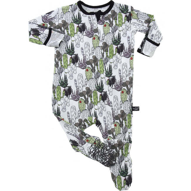 Cactus Bamboo Footed Sleeper