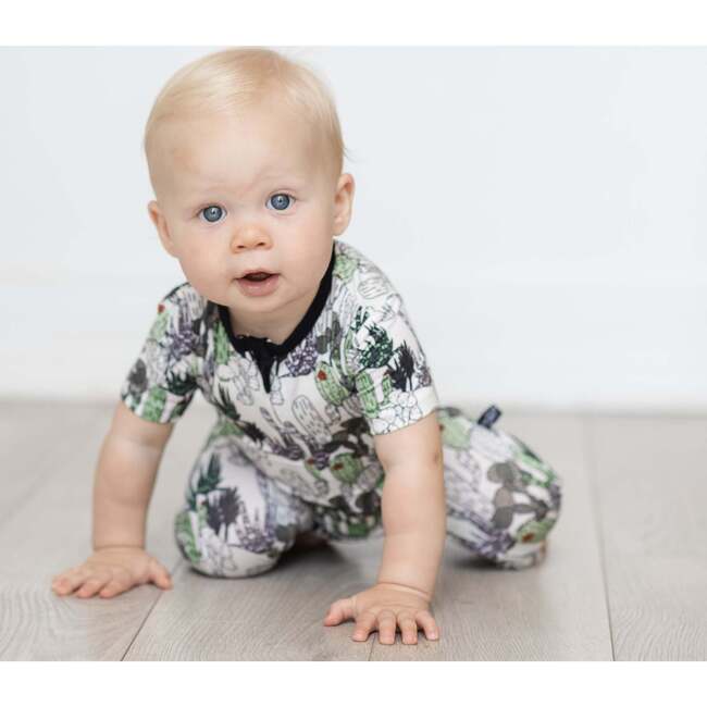 Cactus Convertible Bamboo Romper - Rompers - 2