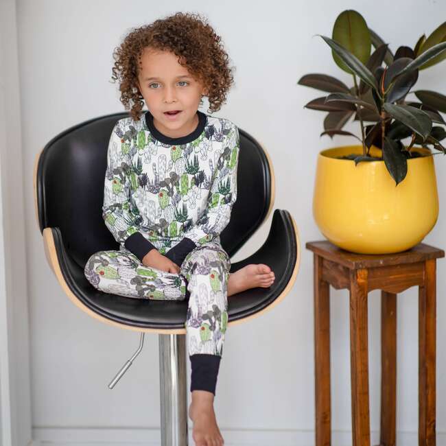 Cactus 2-Piece Bamboo Pajamas - Pajamas - 3