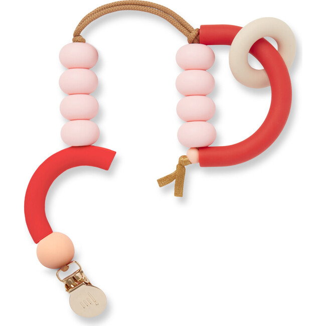 Rose Arch Ring Teether + Clip Set - Teethers - 1