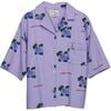 Summer Shirt, Lavender Flores - Shirts - 1 - thumbnail