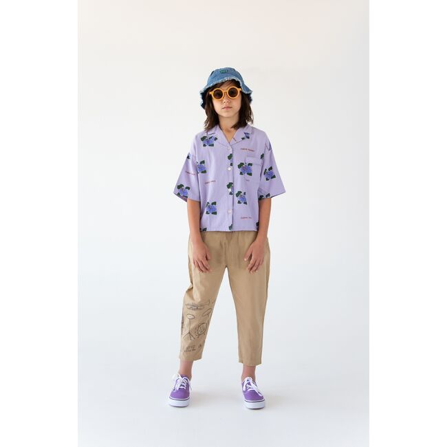 Summer Shirt, Lavender Flores