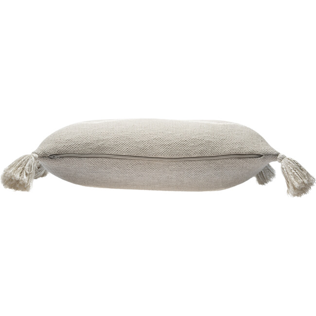 Oasis Knitted Cushion, Soft Linen - Decorative Pillows - 3