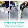 Bebe Backpack Diaper Bag and Changing Mat - Diaper Bags - 4