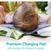 Bebe Backpack Diaper Bag and Changing Mat - Diaper Bags - 6