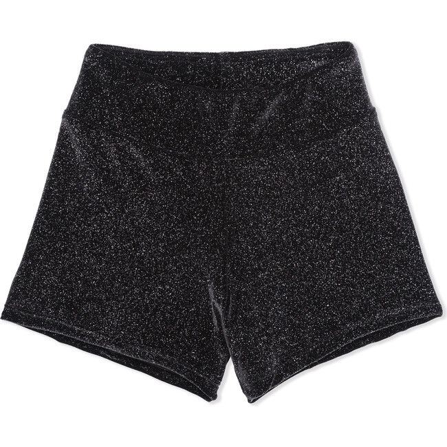 Twinkle Black Velvet Short - Shorts - 1