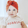 Gobble Short Sleeve Onesie, Natural - Onesies - 3 - thumbnail