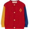 Color Toucan Baby Cardigan Red Logo - Cardigans - 1 - thumbnail