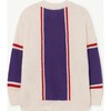 Tricolor Bull Sweater Purple Logo - Sweaters - 3