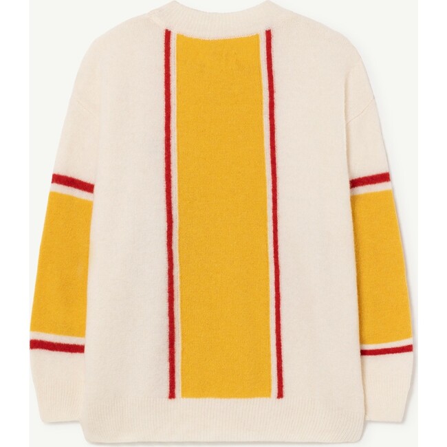Tricolor Bull Sweater Yellow Logo - Sweaters - 3