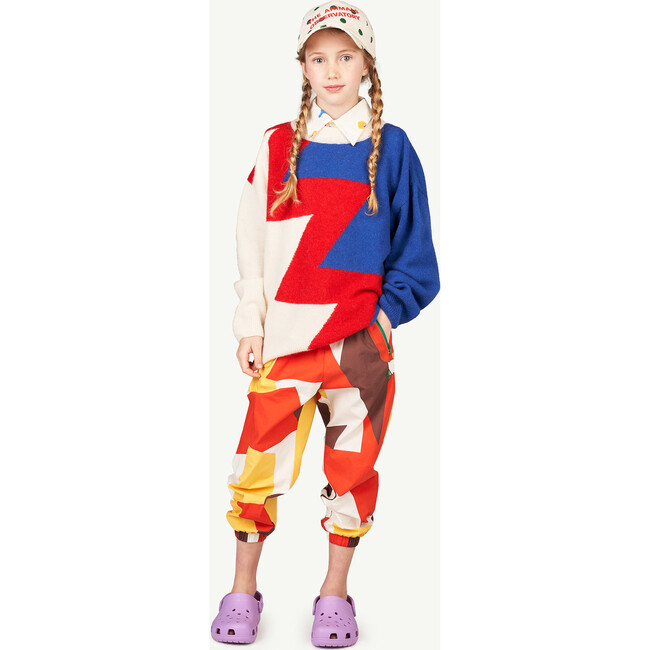 Tricolor Bull Sweater Blue Logo - Sweaters - 2