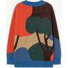 Landscape Bull Sweater Multicolor Logo - Sweaters - 3