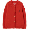 Plain Toucan Kids Cardigan Red Logo - Cardigans - 1 - thumbnail
