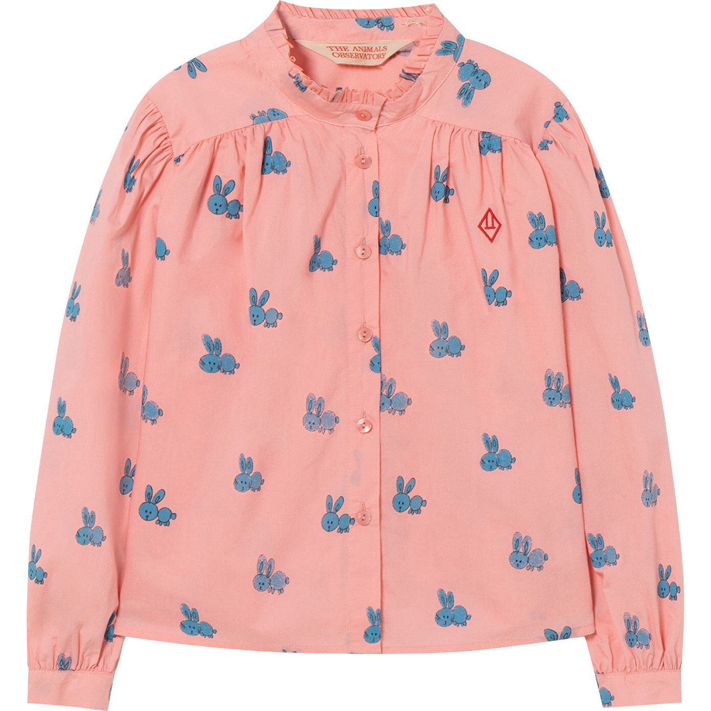 Gadfly Kids Shirt Pink Rabbits - The Animals Observatory Tops