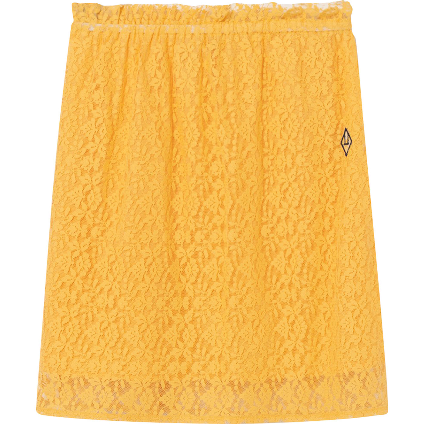 Lace Kitten Kids Skirt Yellow Logo - Skirts - 1