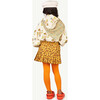 Bird Kids Skirt Yellow Leopard - Skirts - 3