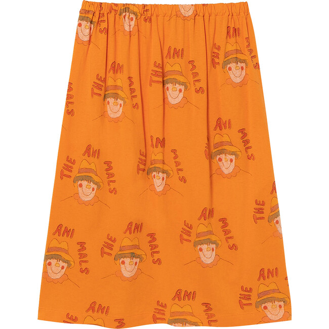 Ladybug Kids Skirt Orange Faces The Animals