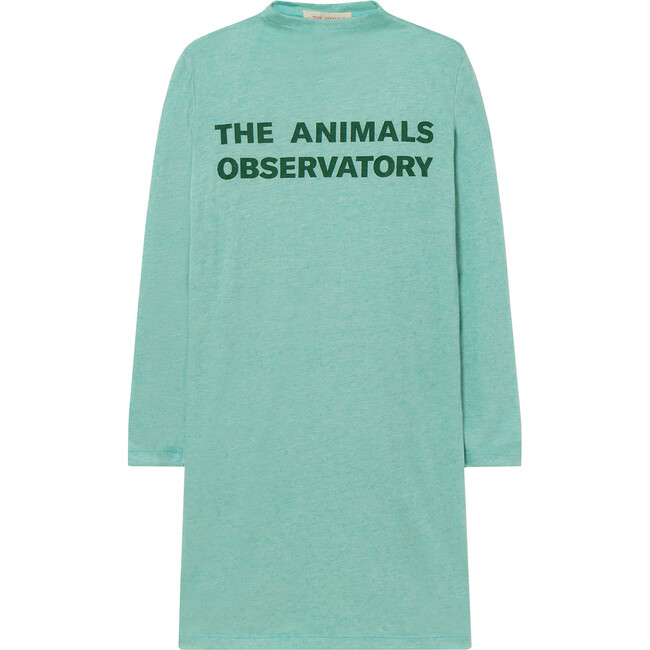 Dragon Kids Dress Turquoise The Animals Observatory - Dresses - 1