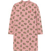 Jersey Bug Kids Dress Pink Flowers - Dresses - 1 - thumbnail