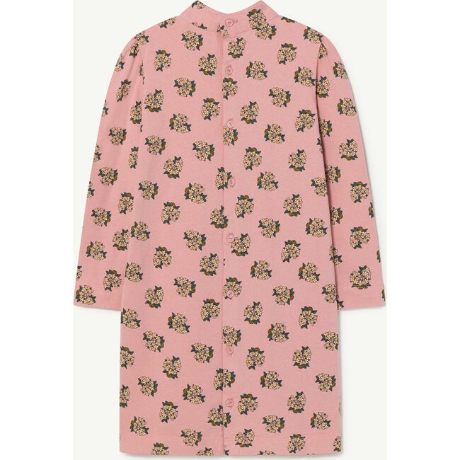 Jersey Bug Kids Dress Pink Flowers - Dresses - 3