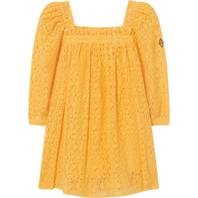 Lace Dodo Kids Dress Yellow Logo - Dresses - 1