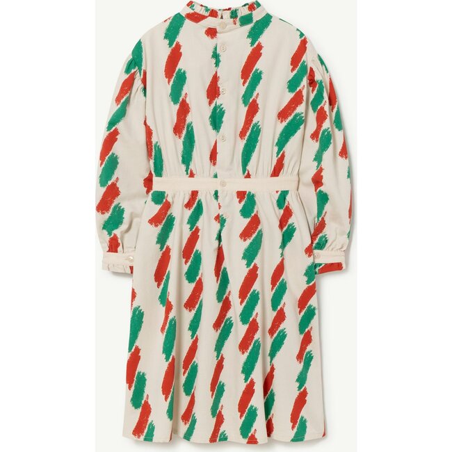 Tortoise Kids Dress White Stripes Bicolor - Dresses - 3