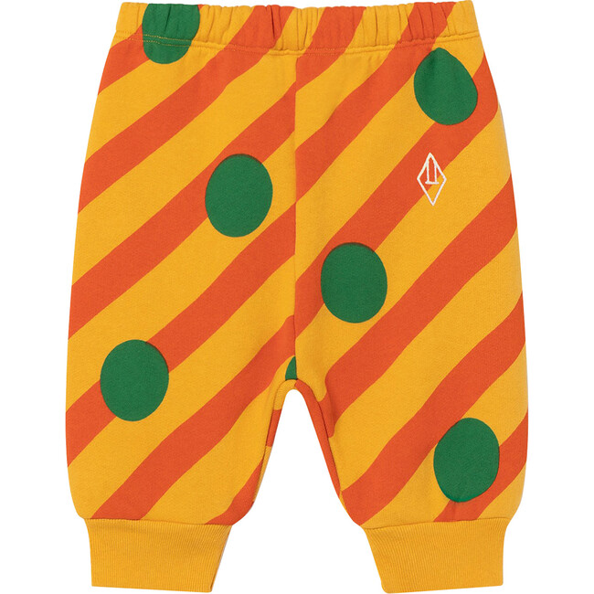 Dromedary Baby Pant Yellow Stripes Dots - Pants - 1