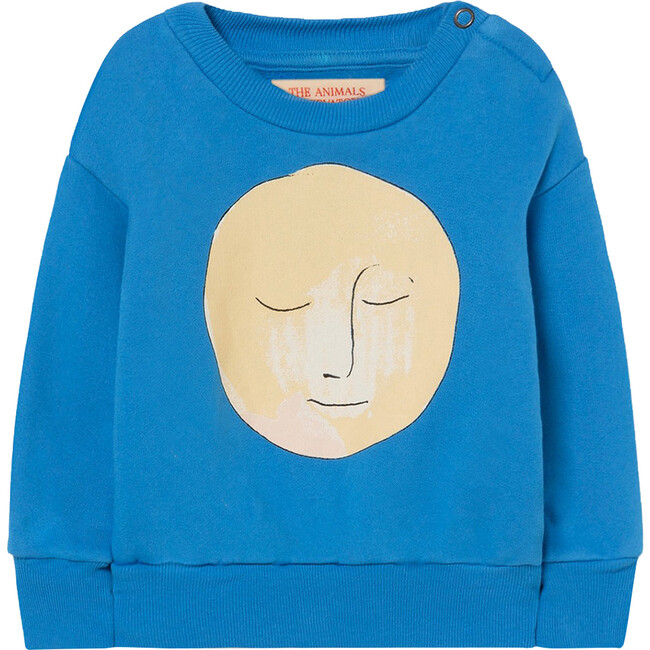 Bear Baby Sweatshirt Blue Moon
