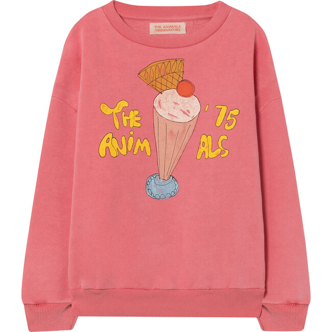 Bear Sweatshirt Pink Ice Cream