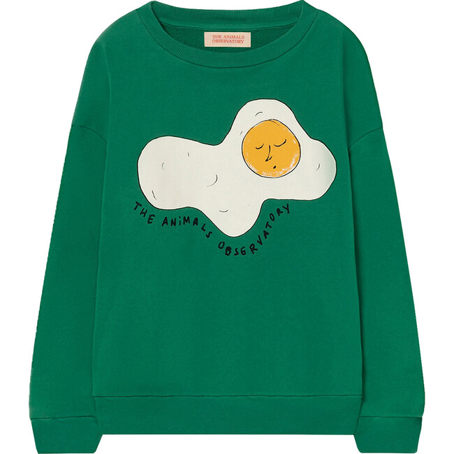 Bear Sweatshirt Green Egg - Sweatshirts - 1