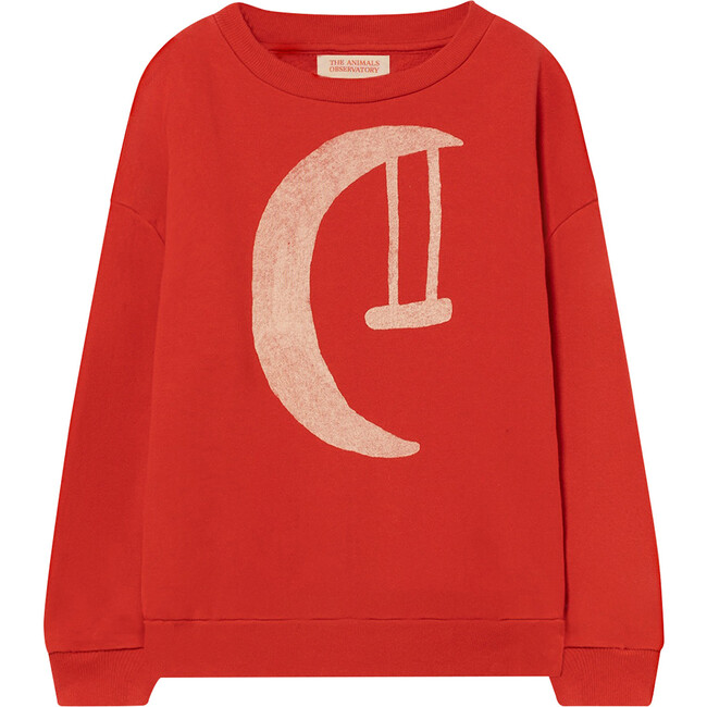 Bear Sweatshirt Red Moon - Sweatshirts - 1