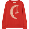 Bear Sweatshirt Red Moon - Sweatshirts - 1 - thumbnail
