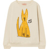 Bear Sweatshirt White Cat - Sweatshirts - 1 - thumbnail