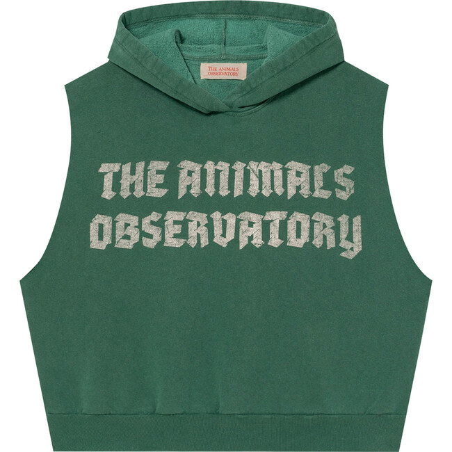 Whale Kids Sweatshirt Green The Animals Observatory