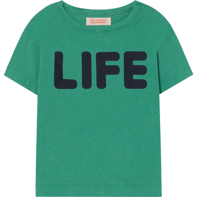Rooster T-Shirt Green Life