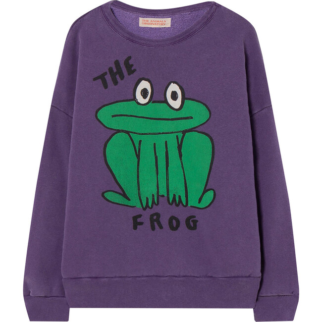 Big Bear Sweatshirt Purple Frog - Sweatshirts - 1