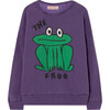 Big Bear Sweatshirt Purple Frog - Sweatshirts - 1 - thumbnail