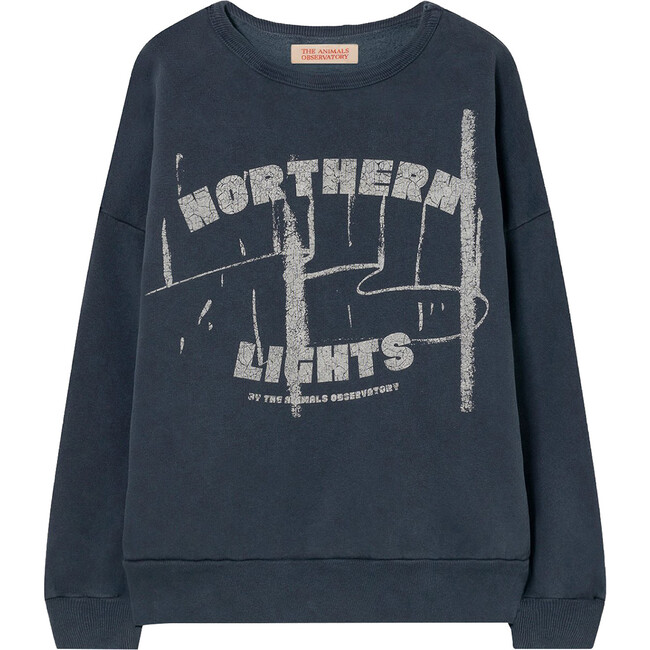 Big Bear Sweatshirt Deep Blue Northern Lights