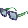 Sunglasses Onesize Glasses Purple - Sunglasses - 1 - thumbnail