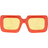 Sunglasses Onesize Glasses Orange - Sunglasses - 1 - thumbnail