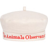 Felt Beret Kids Hat White - Hats - 1 - thumbnail