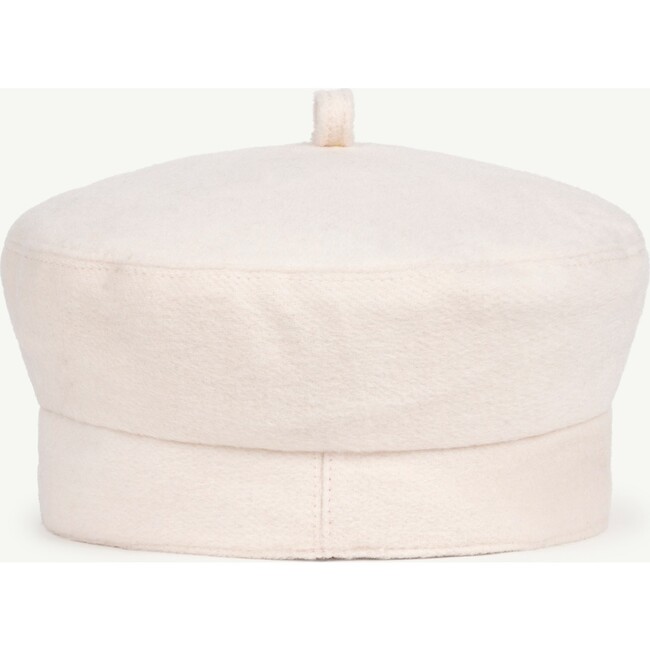 Felt Beret Kids Hat White - Hats - 3