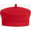 Felt Beret Kids Hat Red - Hats - 3 - thumbnail