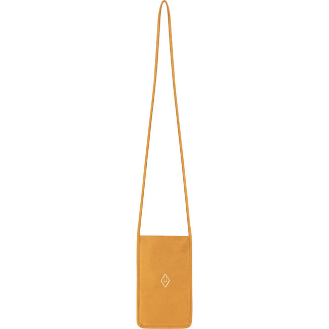 Leather Bag Onesize Bag Yellow Logo