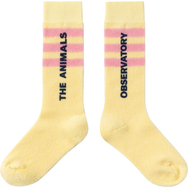 Skunk Kids Socks Soft Yellow The Animals