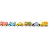 Pull Back Mini Around Town Cars, Set of 6 - Woodens - 1 - thumbnail