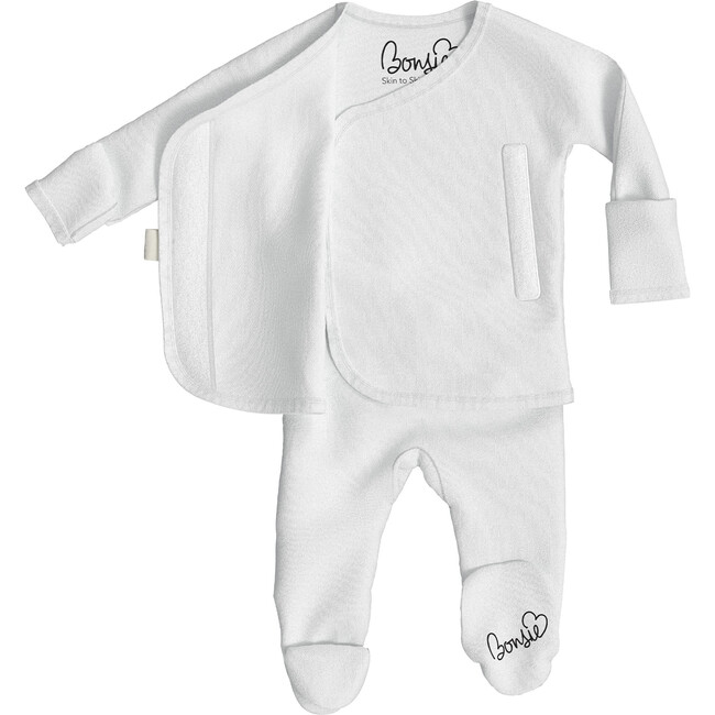 Bonsie Baby Footie, Milk