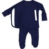 Bonsie Baby Footie, Midnight - Footie Pajamas - 2