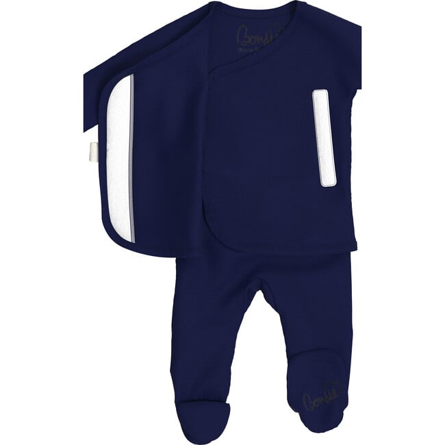 Bonsie Baby Footie, Midnight - Footie Pajamas - 5