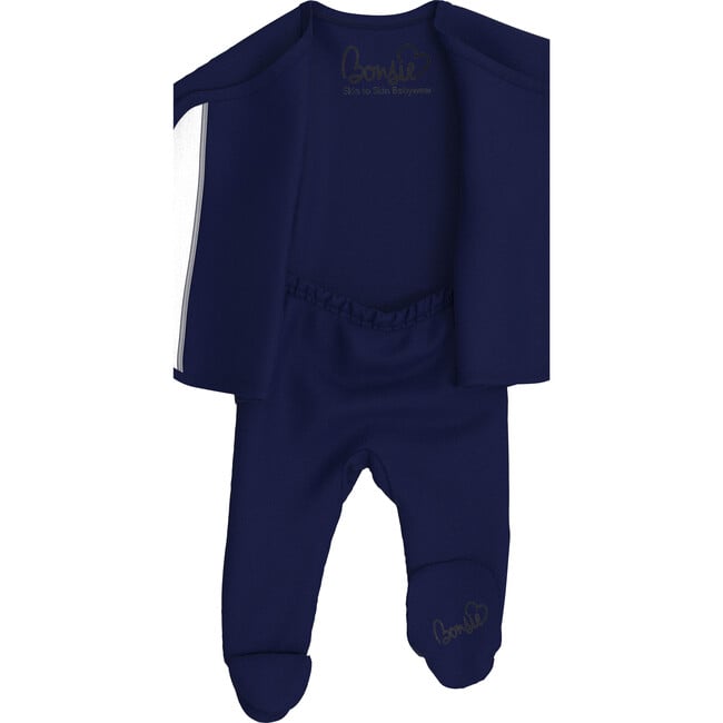 Bonsie Baby Footie, Midnight - Footie Pajamas - 6